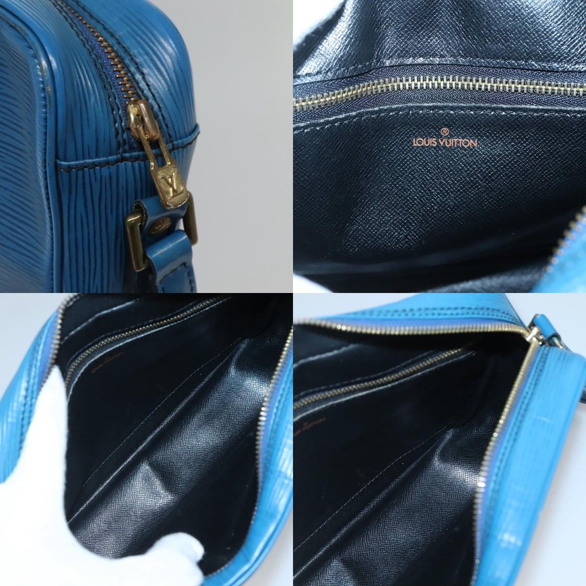Louis Vuitton LOUIS VUITTON Epi Trocadero 23 Shoulder Bag Blue M52305 Size ONE SIZE - 11 Thumbnail