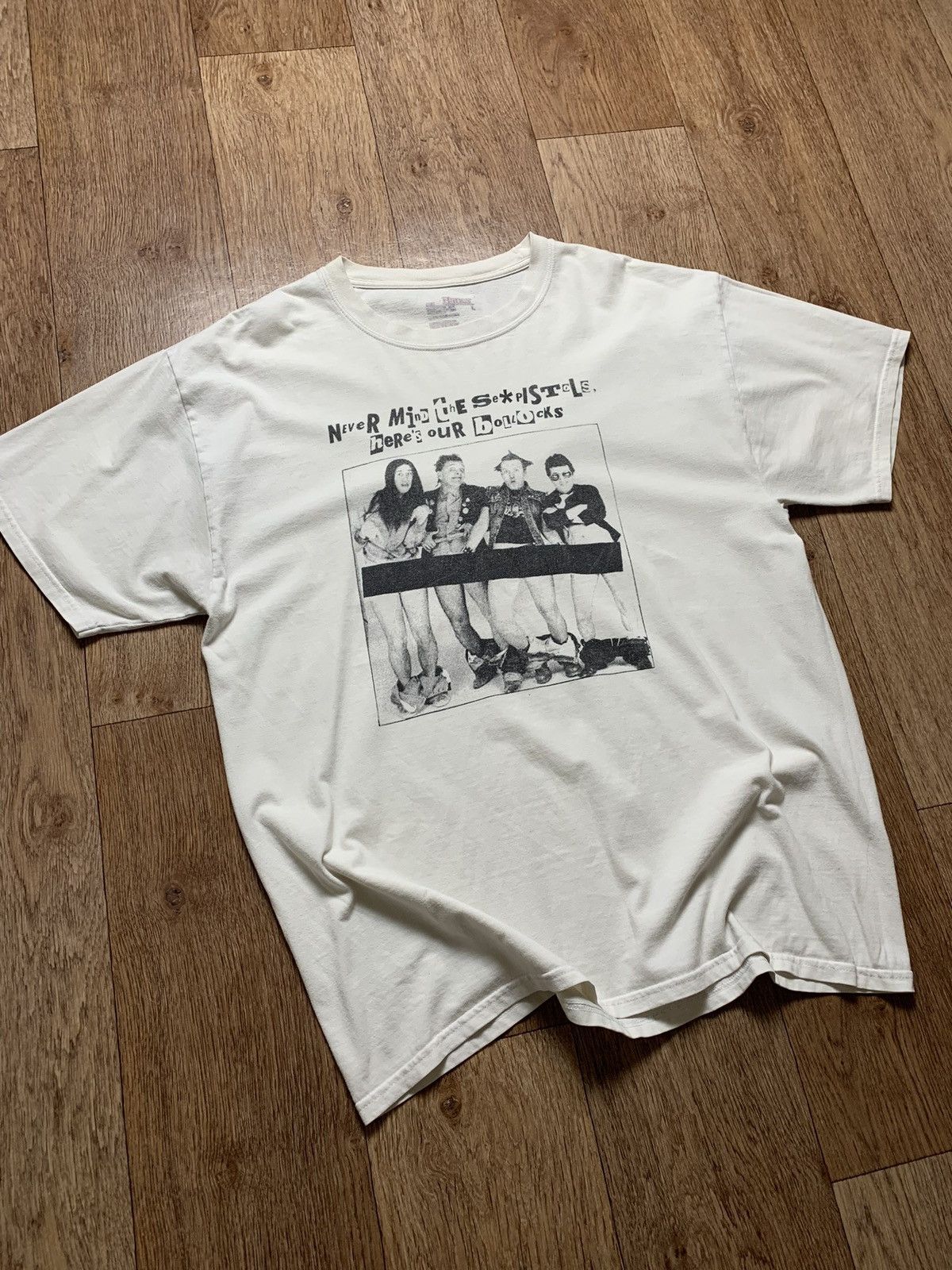Band Tees × Vintage SEX PISTOLS Vintage y2k tee Size US L / EU 52-54 / 3 - 5 Thumbnail