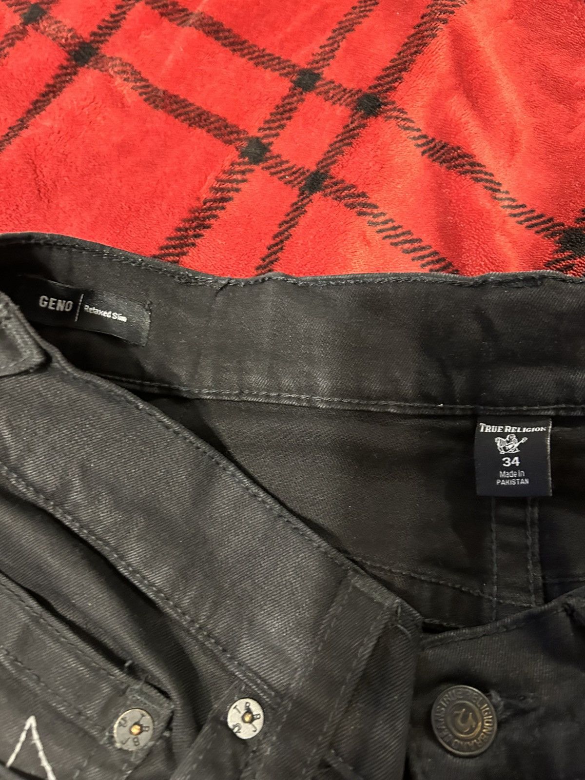 True Religion True Religion Geno Relaxed Slim Size US 34 / EU 50 - 3 Thumbnail