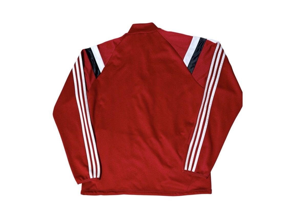 Adidas Adidas Eugene Timbers Track Jacket Red Climacool – Men’s Med Size US M / EU 48-50 / 2 - 2 Thumbnail