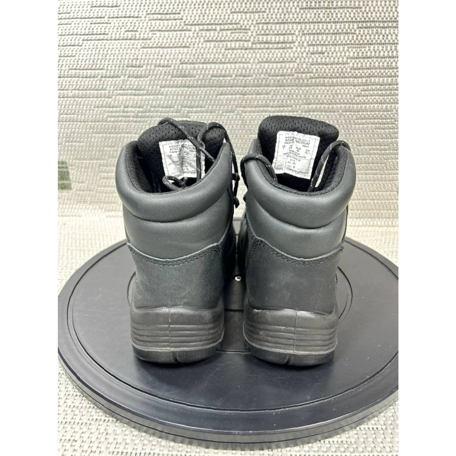 Frame Avenger Framer Boots Mens Size 7 M Black Leather Waterproof Work Steel Toe Composite Toe Slip Resistant Electric Hazard Ankle Size US 7 / EU 40 - 6 Thumbnail