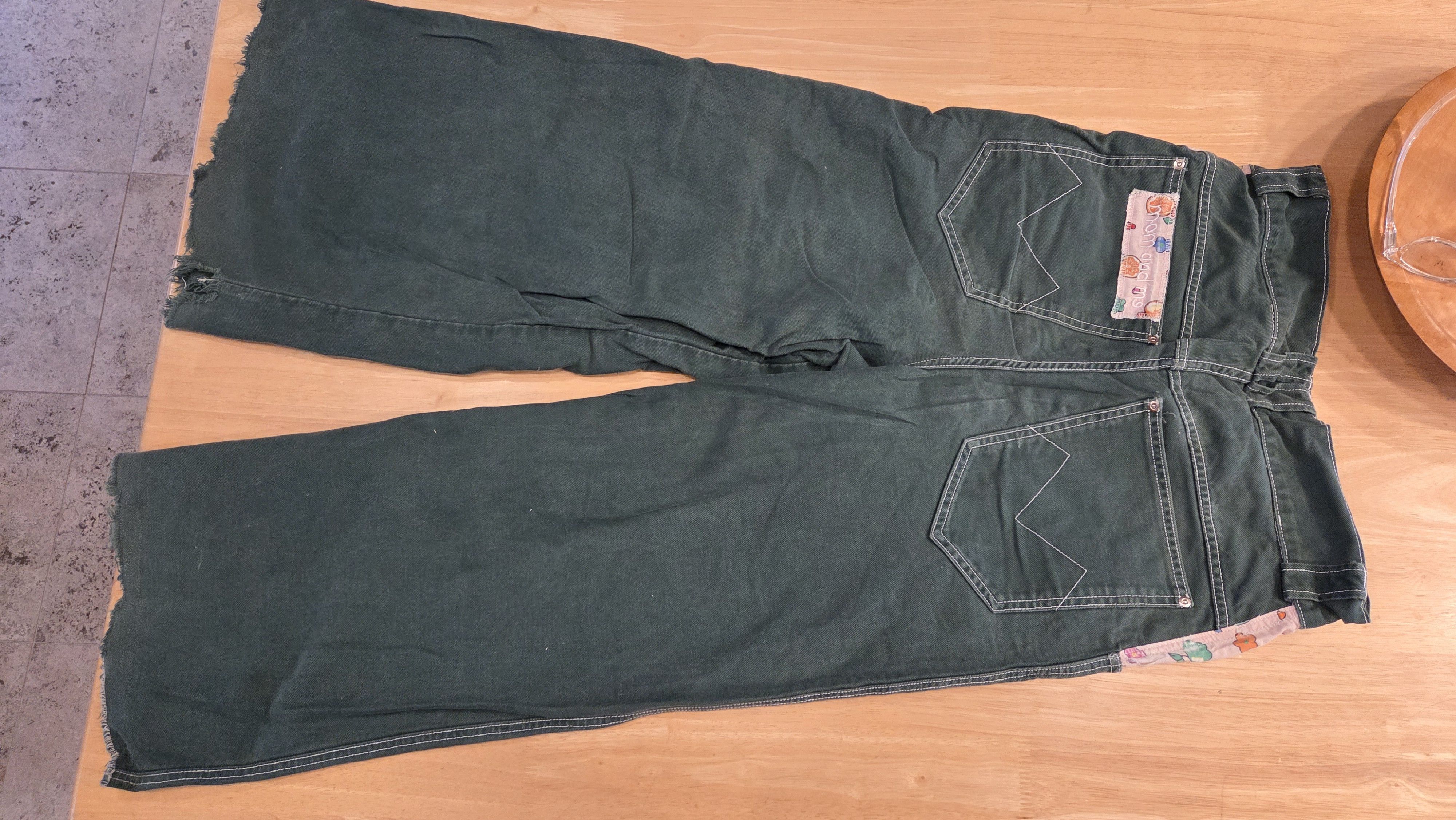 Other Vintage Mom and Me 1990s Raver Jeans Size 33" - 4 Thumbnail