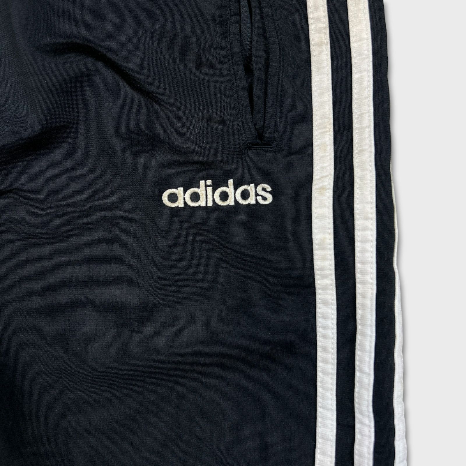 Adidas Vintage Adidas Track Pants Large Tear Away Athletic Gym 90s Size US 32 / EU 48 - 3 Thumbnail