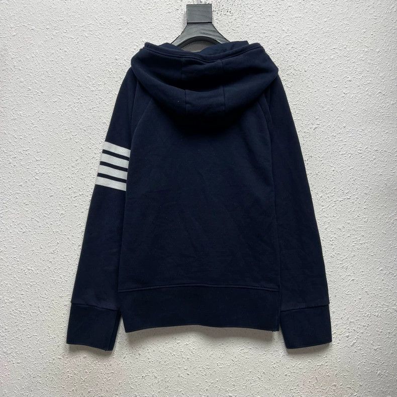 Thom Browne Thom Browne size6 Dark blue zip hoodie Size US XXL / EU 58 / 5 - 2 Thumbnail