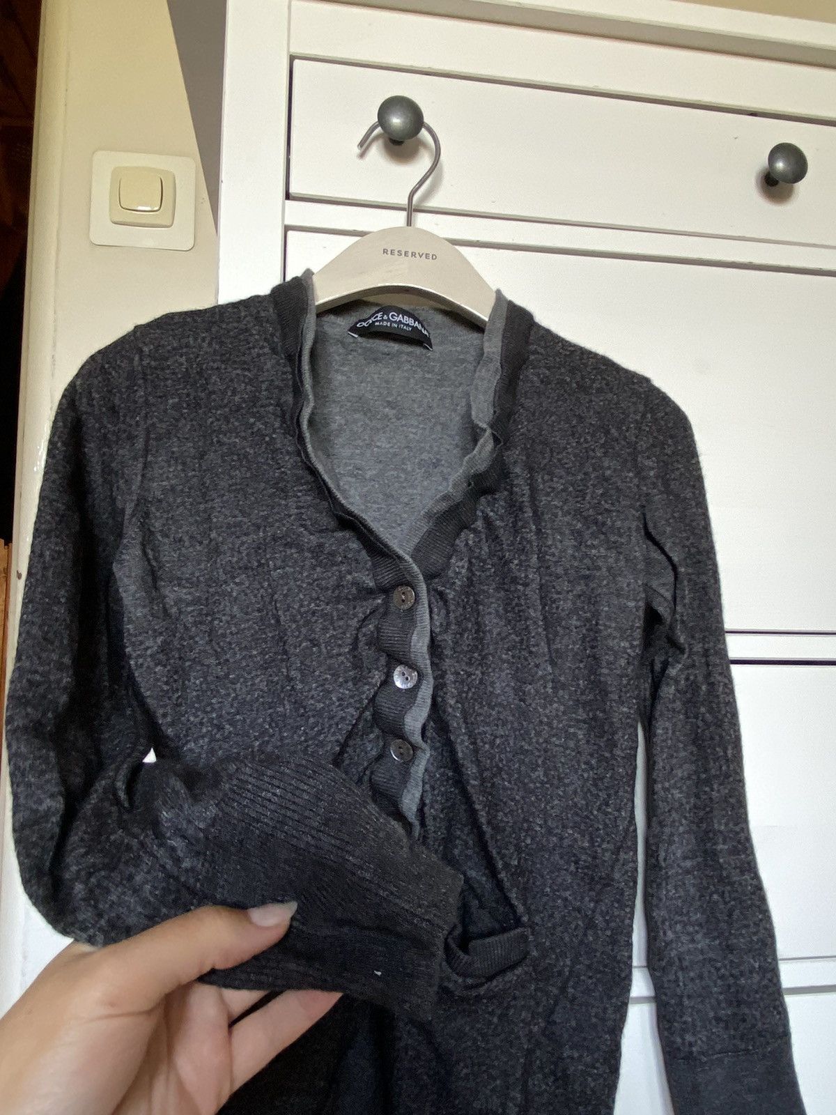 Dolce & Gabbana Dolce & Gabbana sweater wool cashmere Size L / US 10 / IT 46 - 1 Thumbnail