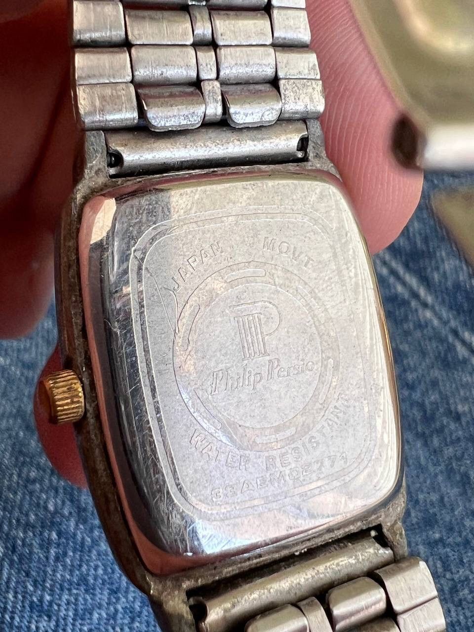 Japanese Brand × Vintage Vintage Japanese style futuristic Watch black dial tank Size ONE SIZE - 5 Thumbnail