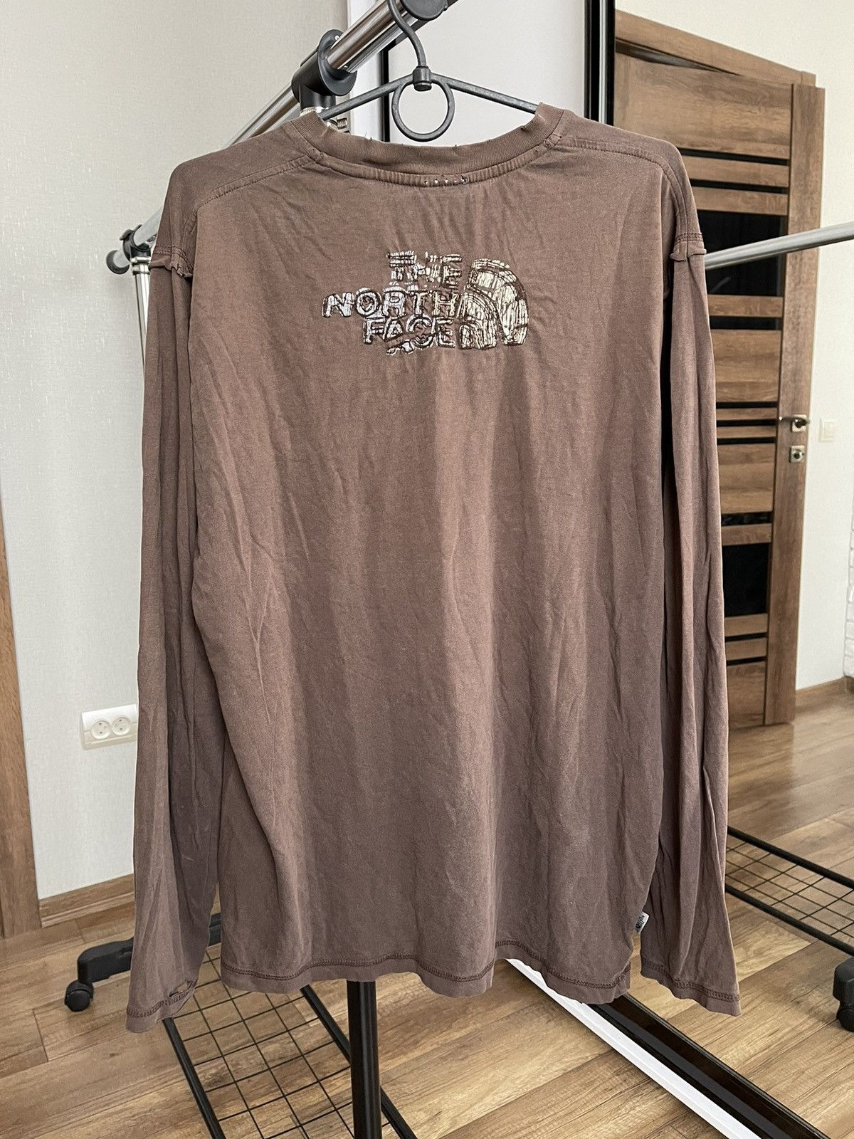 Other The North Face TNF Vintage Brown Long Sleeve 90s Size US L / EU 52-54 / 3 - 3 Thumbnail