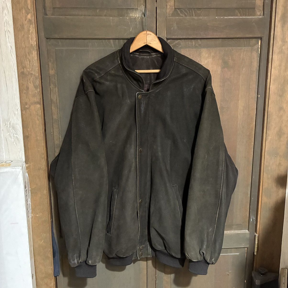 Coach Vintage Coach D6K-0978 Brown Leather Bomber Jacket Size US L / EU 52-54 / 3 - 1 Thumbnail