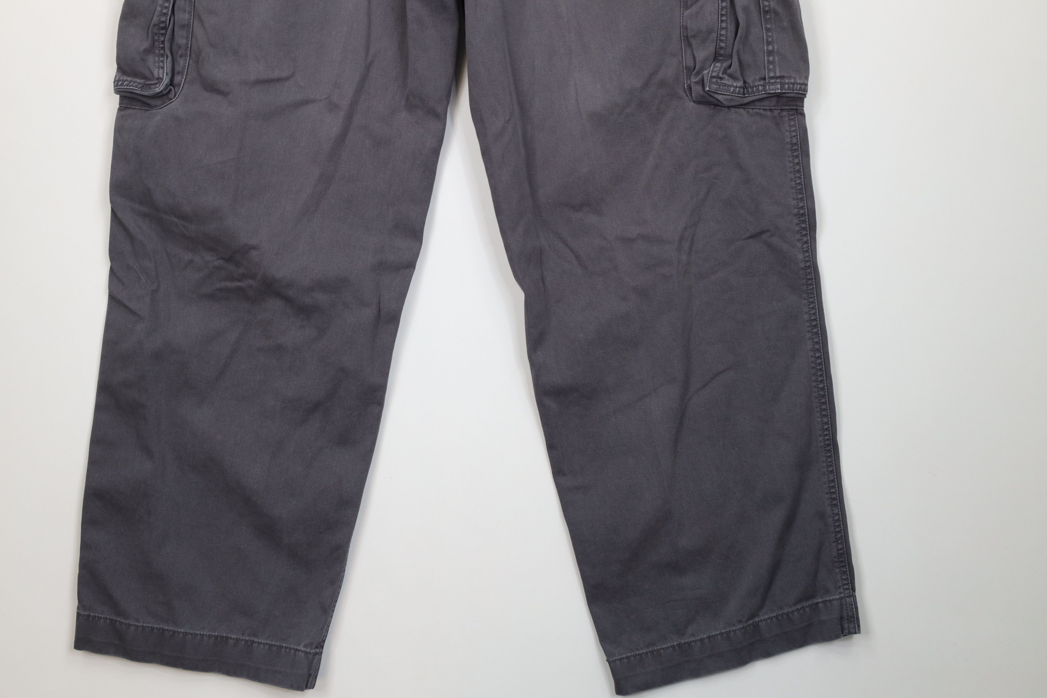 Vintage Vintage Y2K Streetwear Heavyweight Wide Leg Cargo Pants Gray Size US 42 / EU 58 - 14 Thumbnail