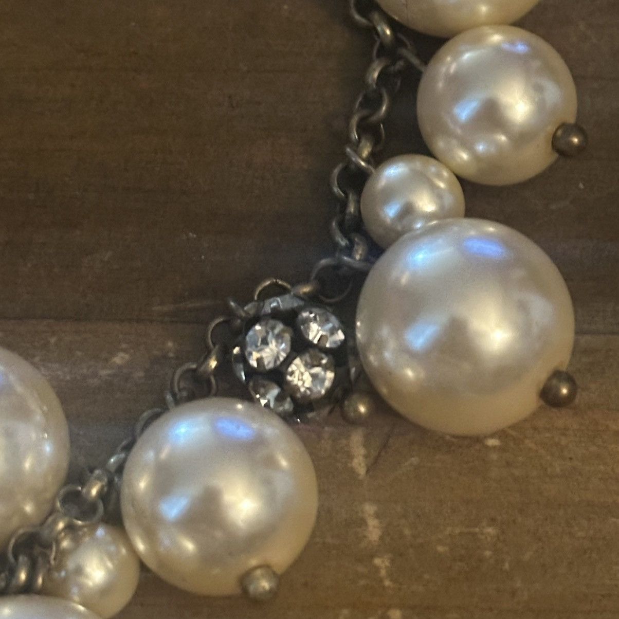 J.Crew J.Crew cluster pearls and disco balls statement necklace Size ONE SIZE - 3 Thumbnail