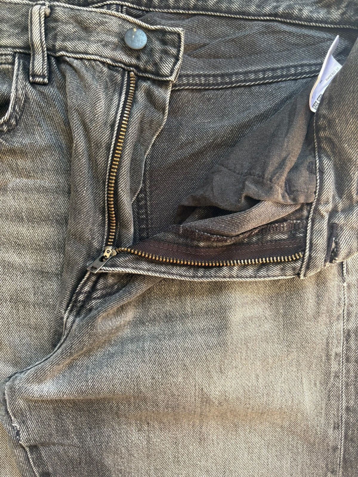 Uniqlo Vintage Uniqlo Christophe Lemaire Faded Wash Jeans Size US 31 - 9 Thumbnail