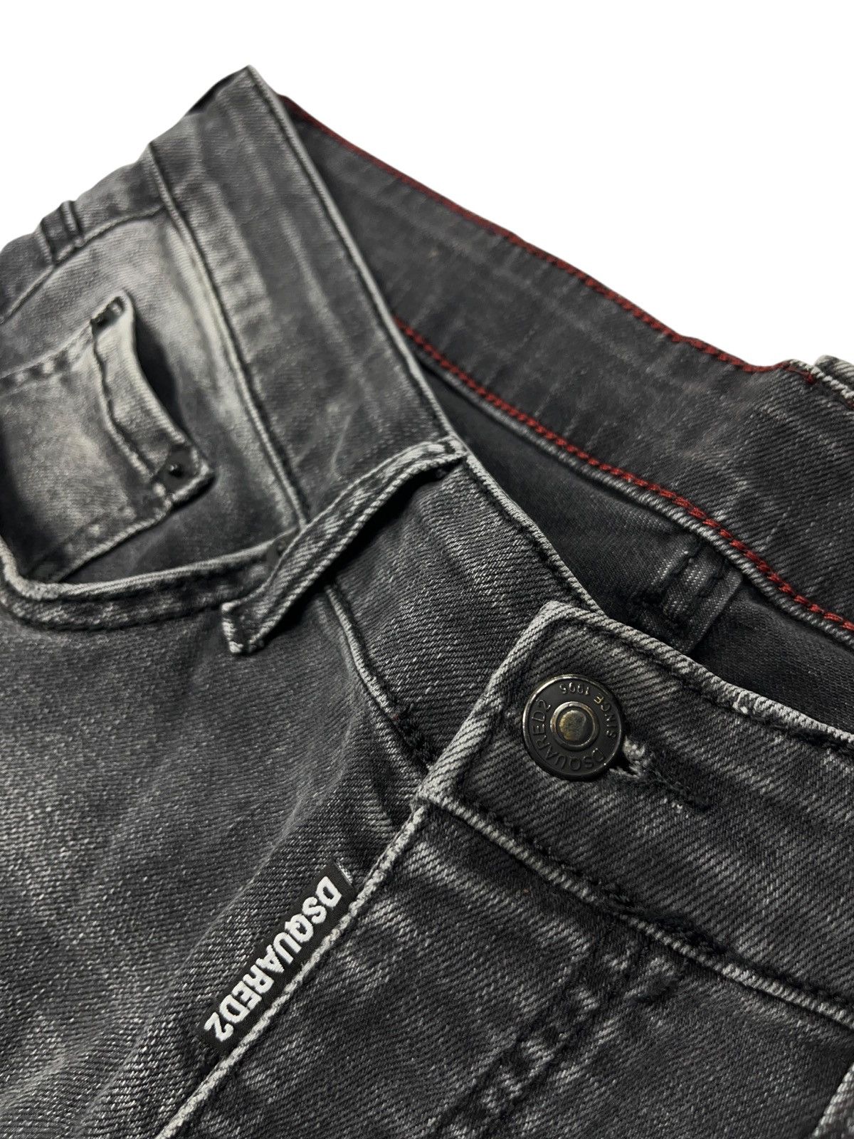 Dsquared2 Dsquared2 Skinny Dan Jeans Faded Size 52 Size US 32 / EU 48 - 7 Thumbnail
