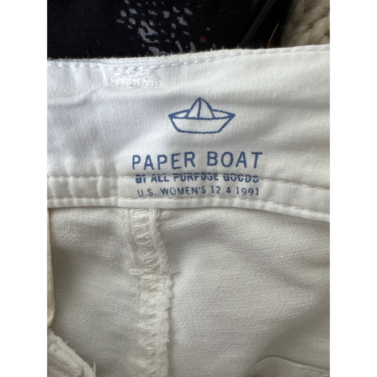 Other G1 GOODS Paper Boat White Carpenter Chinos Size 6 Size 28" / US 6 / IT 42 - 4 Thumbnail