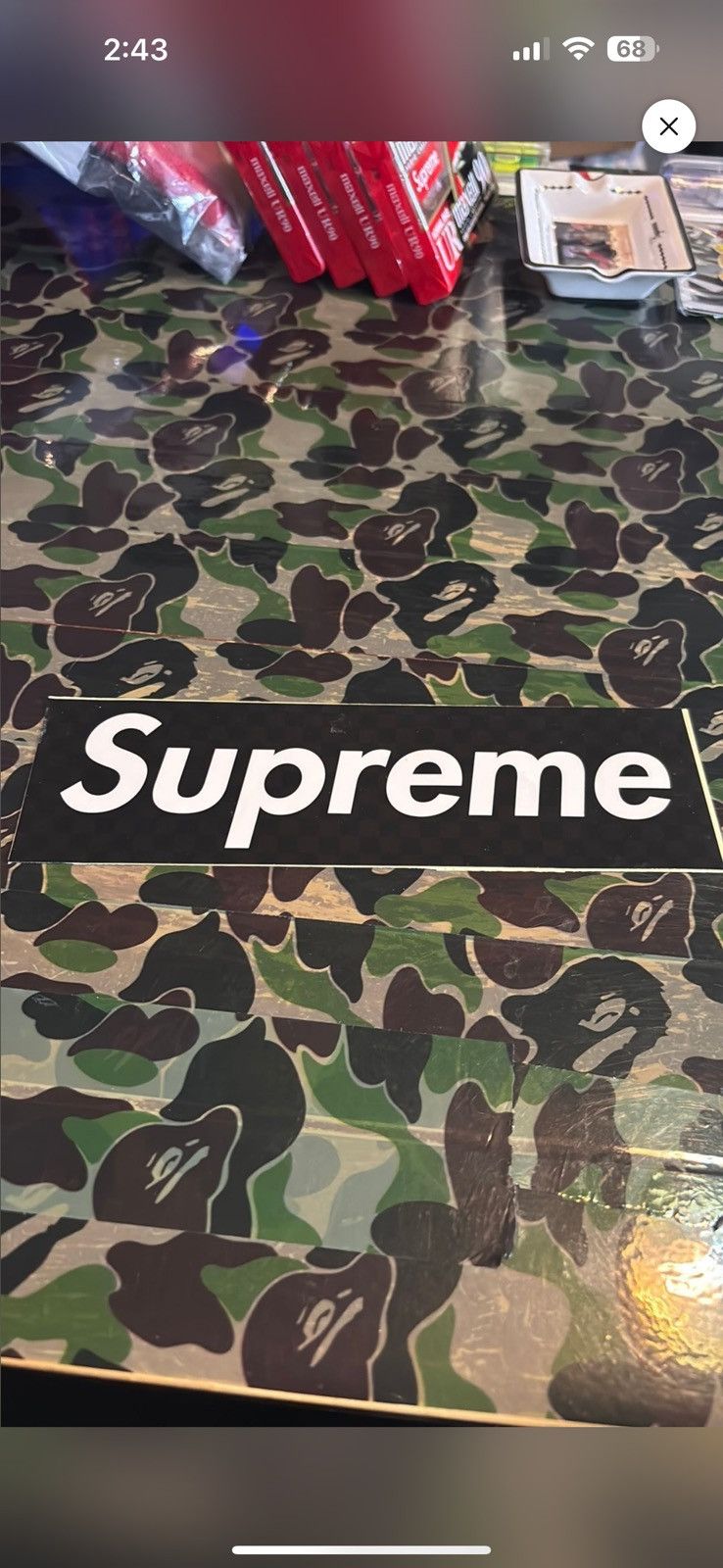 Supreme Hysterics Sticker