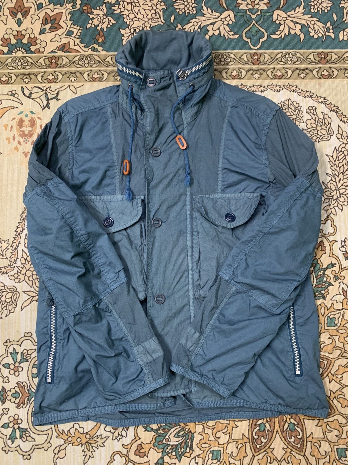 Japanese Brand MARK STORE JUNGLE FATIGUES JACKET Size US L / EU 52-54 / 3 - 6 Thumbnail