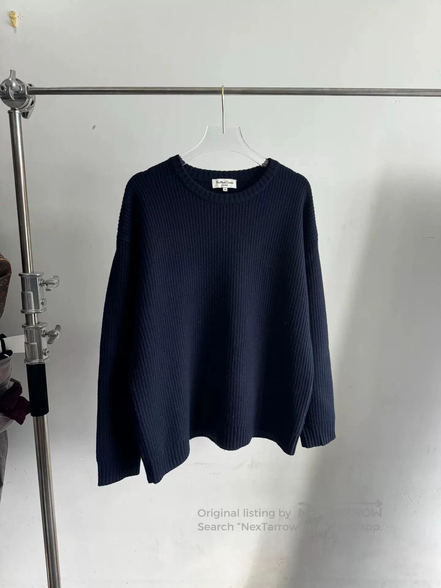 YMC YMC Navy Merino Wool Sweater. Size US M / EU 48-50 / 2 - 1 Thumbnail