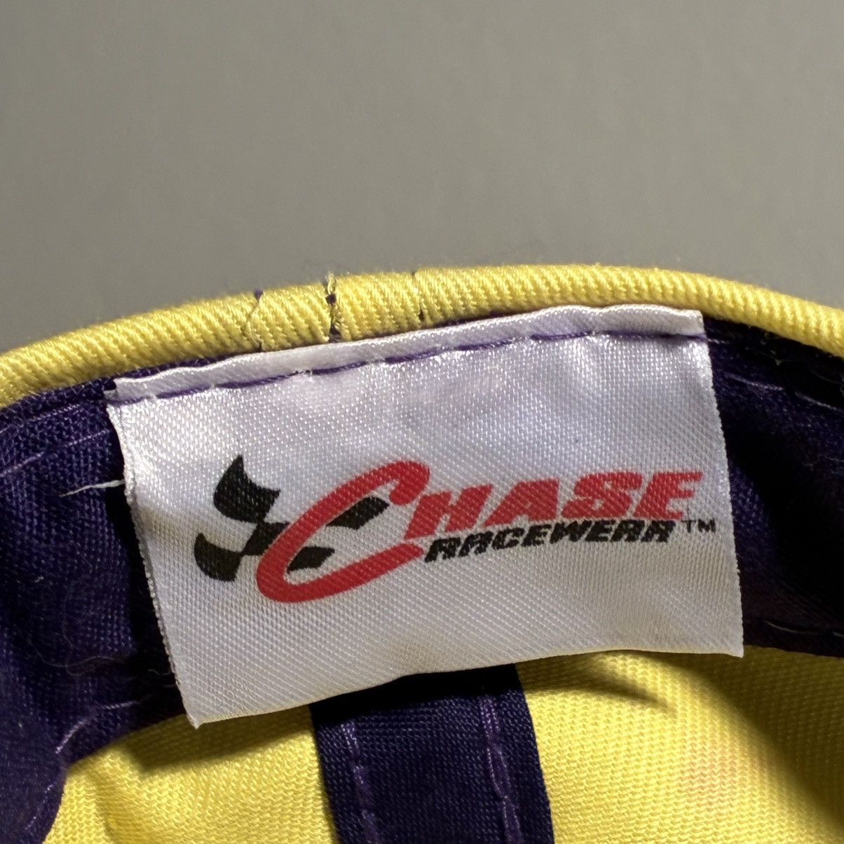 NASCAR Camel Joe nascar neon yellow and purple snap back hat Size ONE SIZE - 6 Thumbnail