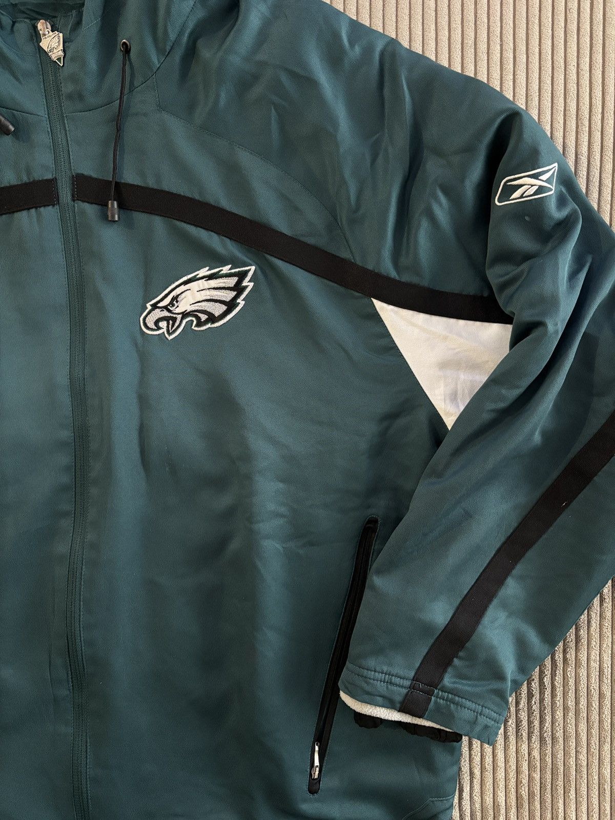 Reebok Reebok NFL Philadelphia Eagles Sideline Fleece Jacket XL Size US XL / EU 56 / 4 - 2 Thumbnail