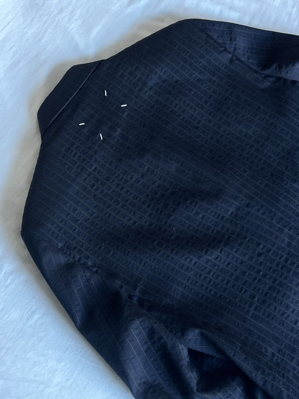 Maison Margiela MAISON MARGIELA SS2020 PINSTRIPED BLAZER Size 50R - 2 Thumbnail