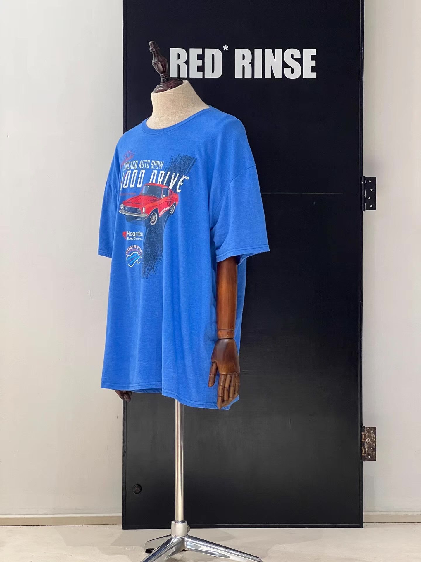 Vintage Vintage Chicago Auto Show Racing Tee Q13 Size US L / EU 52-54 / 3 - 2 Thumbnail