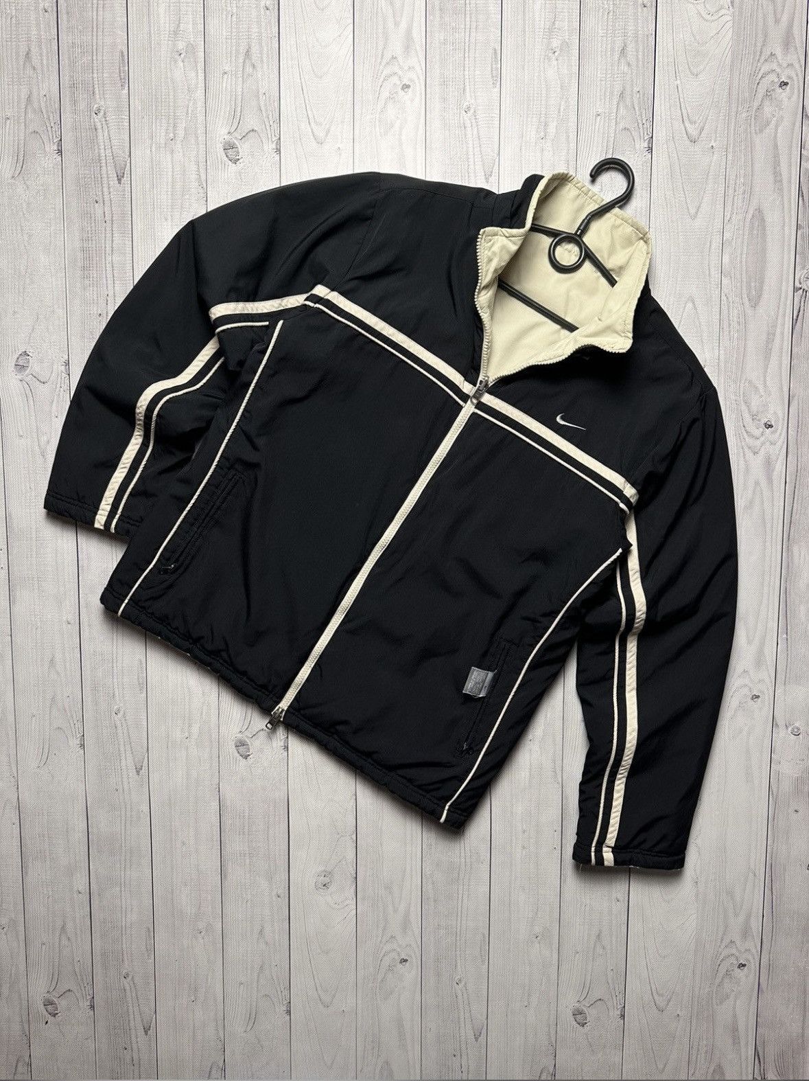 Other Vintage Nike logo jacket reversible size S rare Size US S / EU 44-46 / 1 - 8 Thumbnail