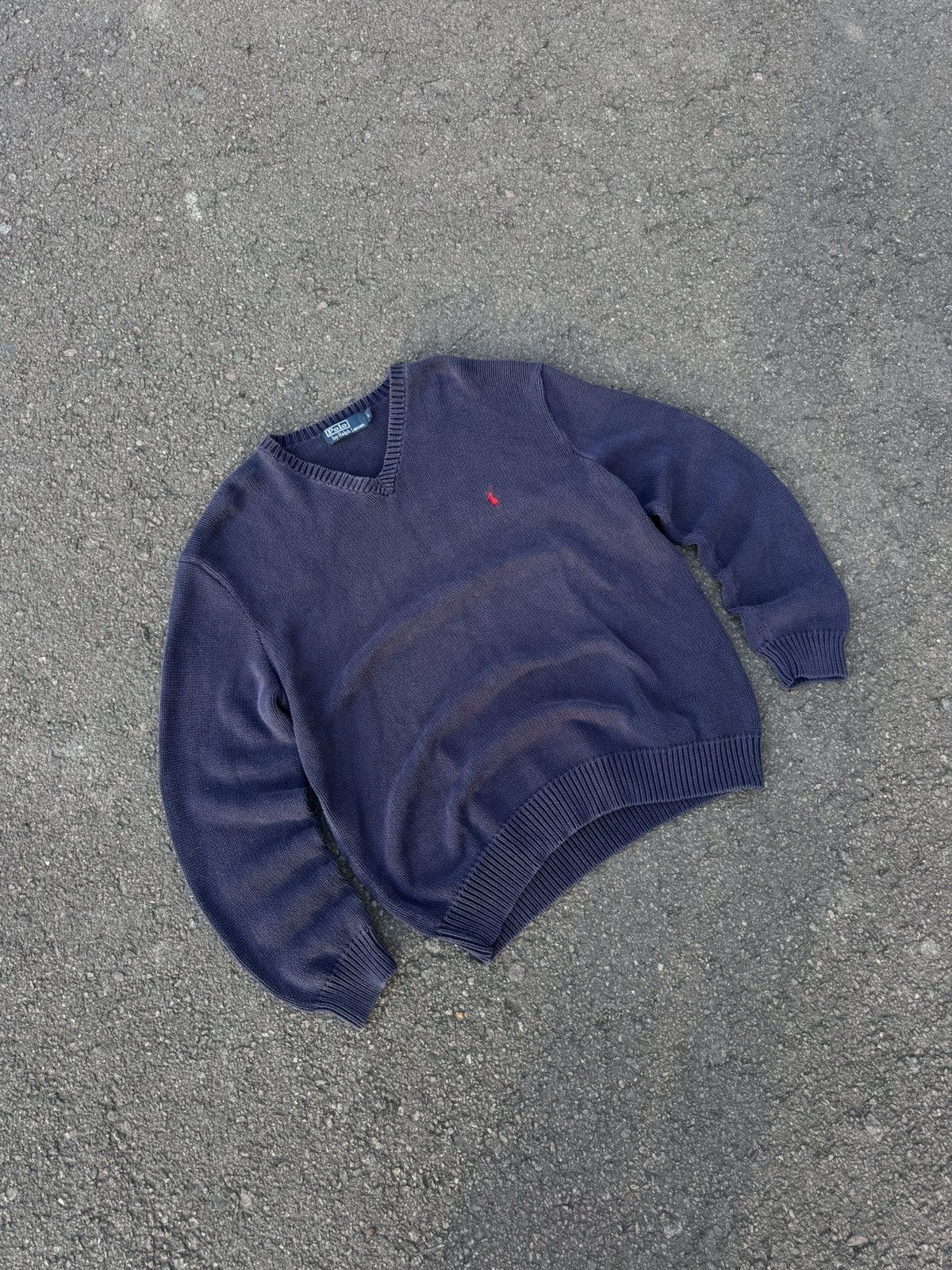 Polo Ralph Lauren Vintage Polo Ralph Lauren Sweater Knitted 90s Size US L / EU 52-54 / 3 - 1 Thumbnail