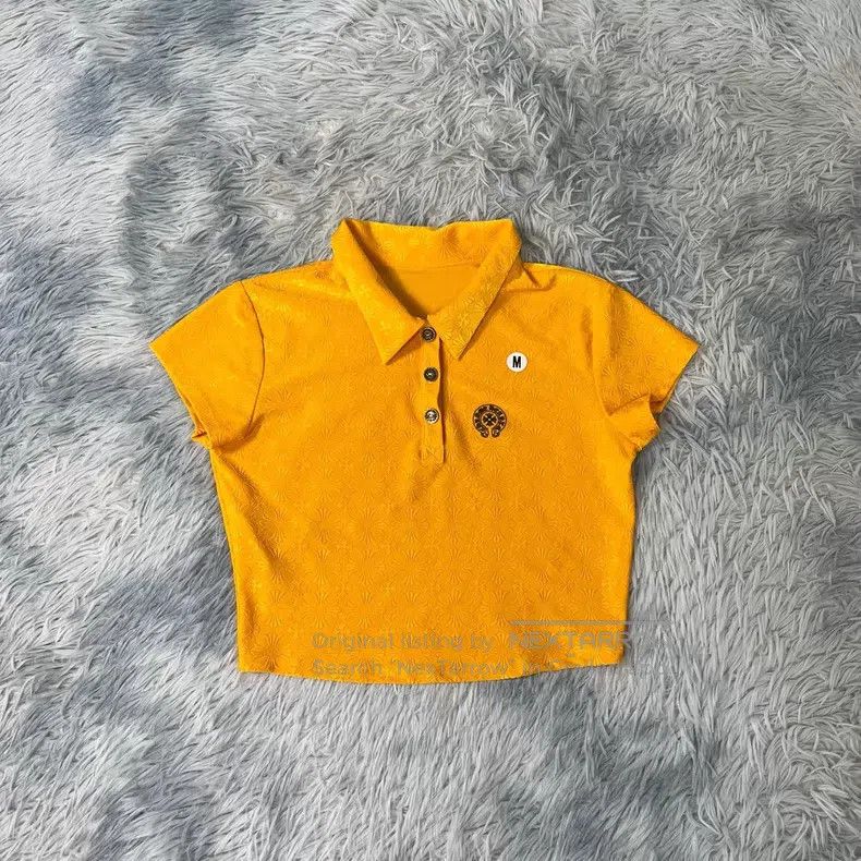 Chrome Hearts CHROME HEARTS Size M Short-sleeved T-shirt with silver butt Size M / US 6-8 / IT 42-44 - 1 Thumbnail