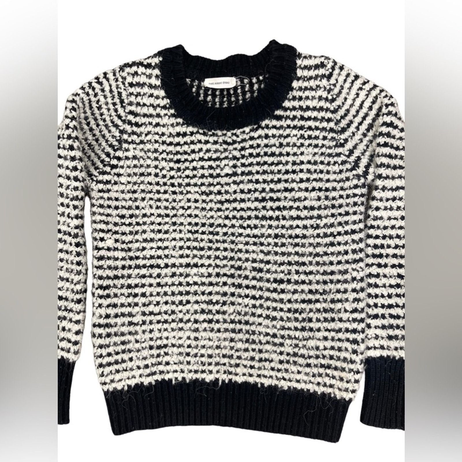 Isabel Marant Isabel Marant Alpaca / wool striped sweater size 38 Size ONE SIZE - 3 Thumbnail