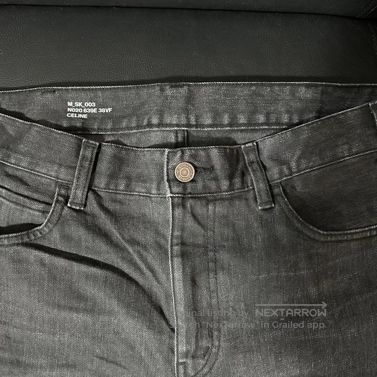 Hedi Slimane Celine 22FW SK_003 Black Jeans. Size US 30 / EU 46 - 3 Thumbnail