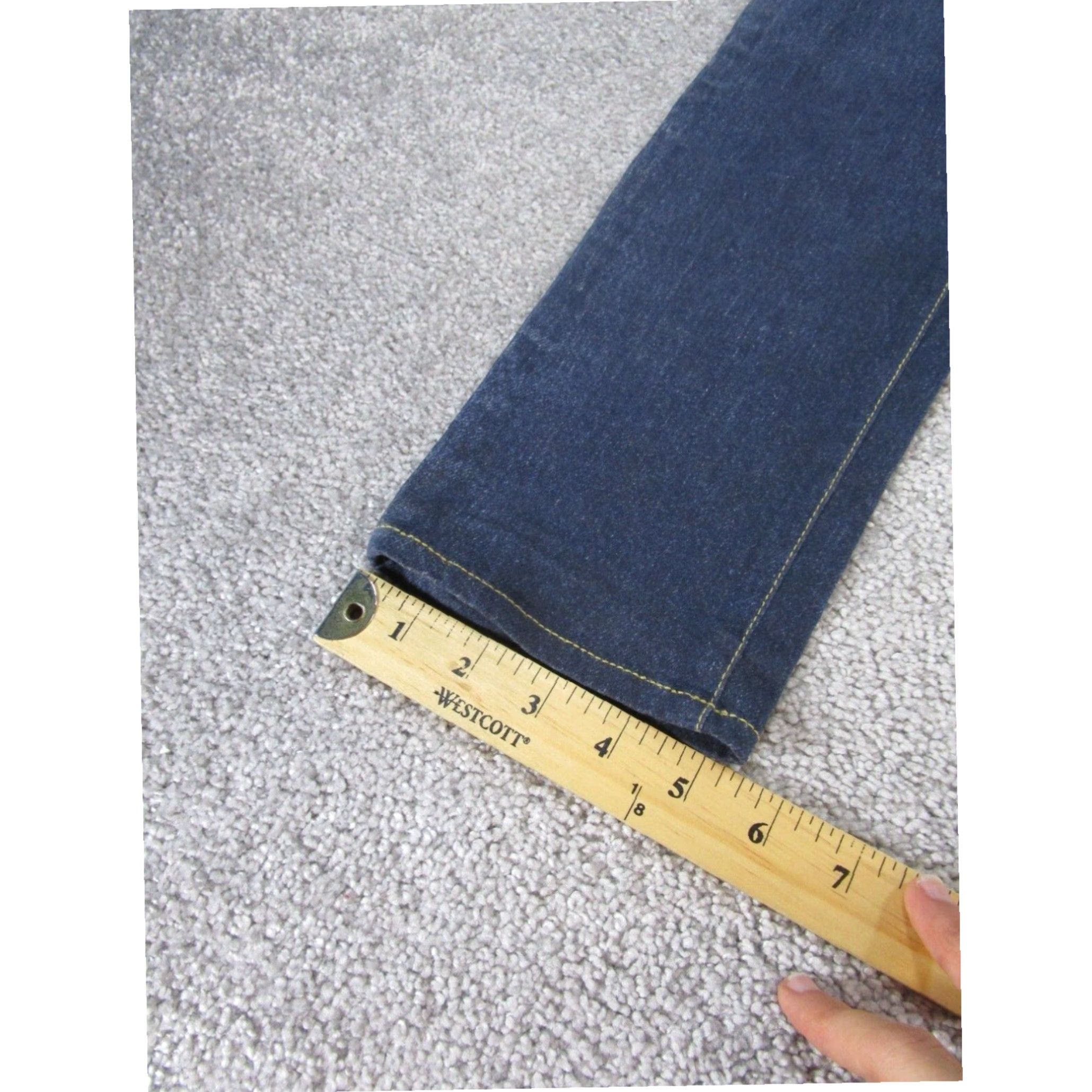 Denime AG Adriano Goldschmied Womens Dark Blue Low Rise Jegging Jeans Size 27 Size 27" / US 4 / IT 40 - 7 Thumbnail