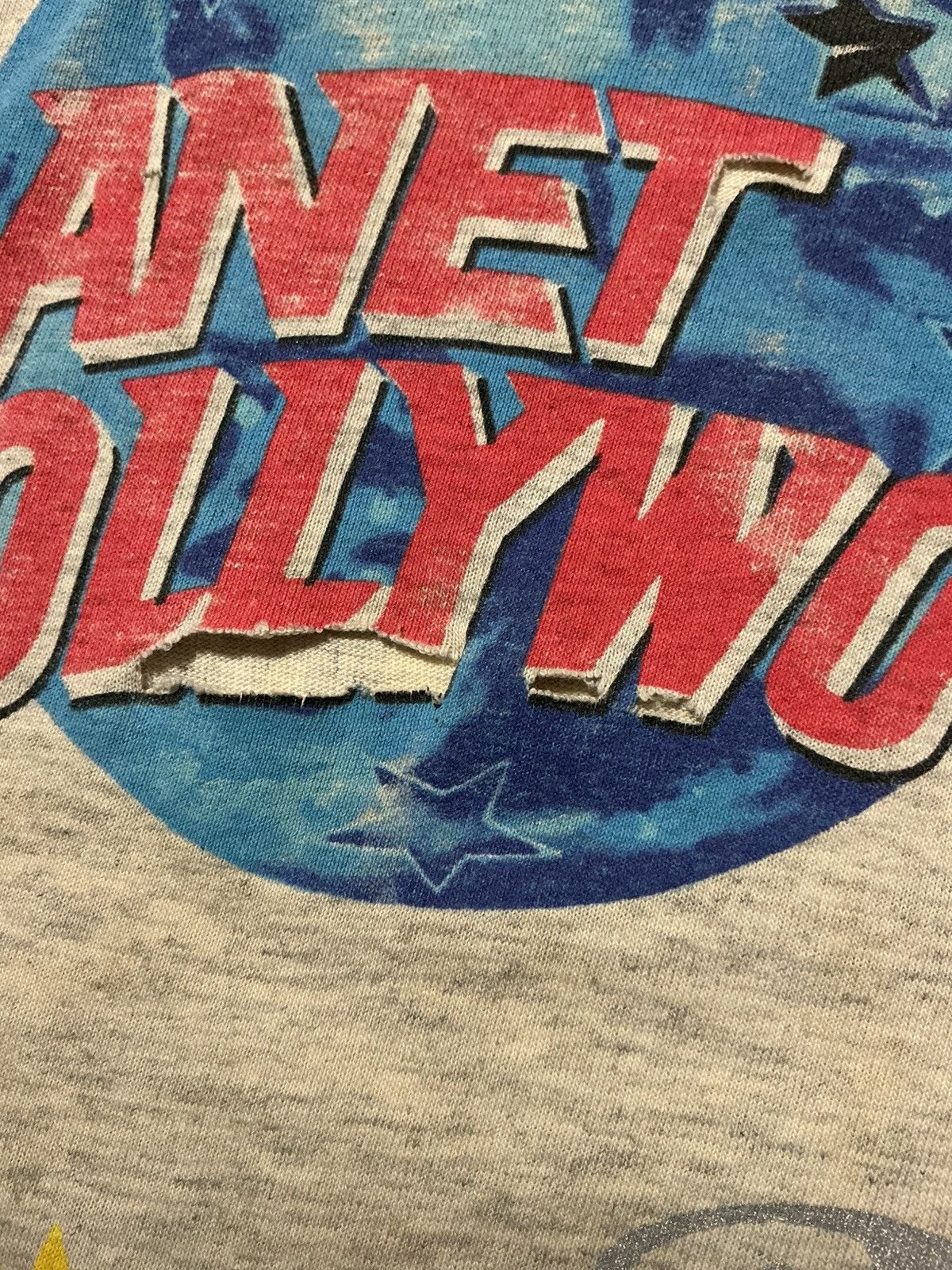Planet Hollywood Vintage 1991 Planet Hollywood Walt Disney World 25th T-Shirt Size US XL / EU 56 / 4 - 7 Thumbnail
