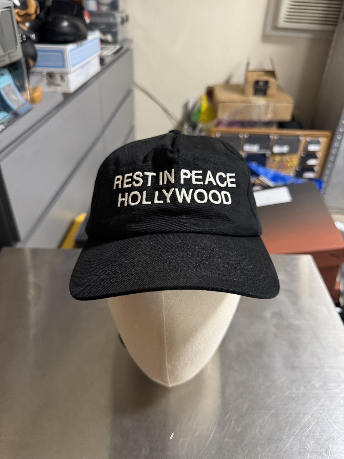 Holiday Brand Rest In Peace Hollywood Blush Hat Signed by Geezer Size ONE SIZE - 1 Thumbnail