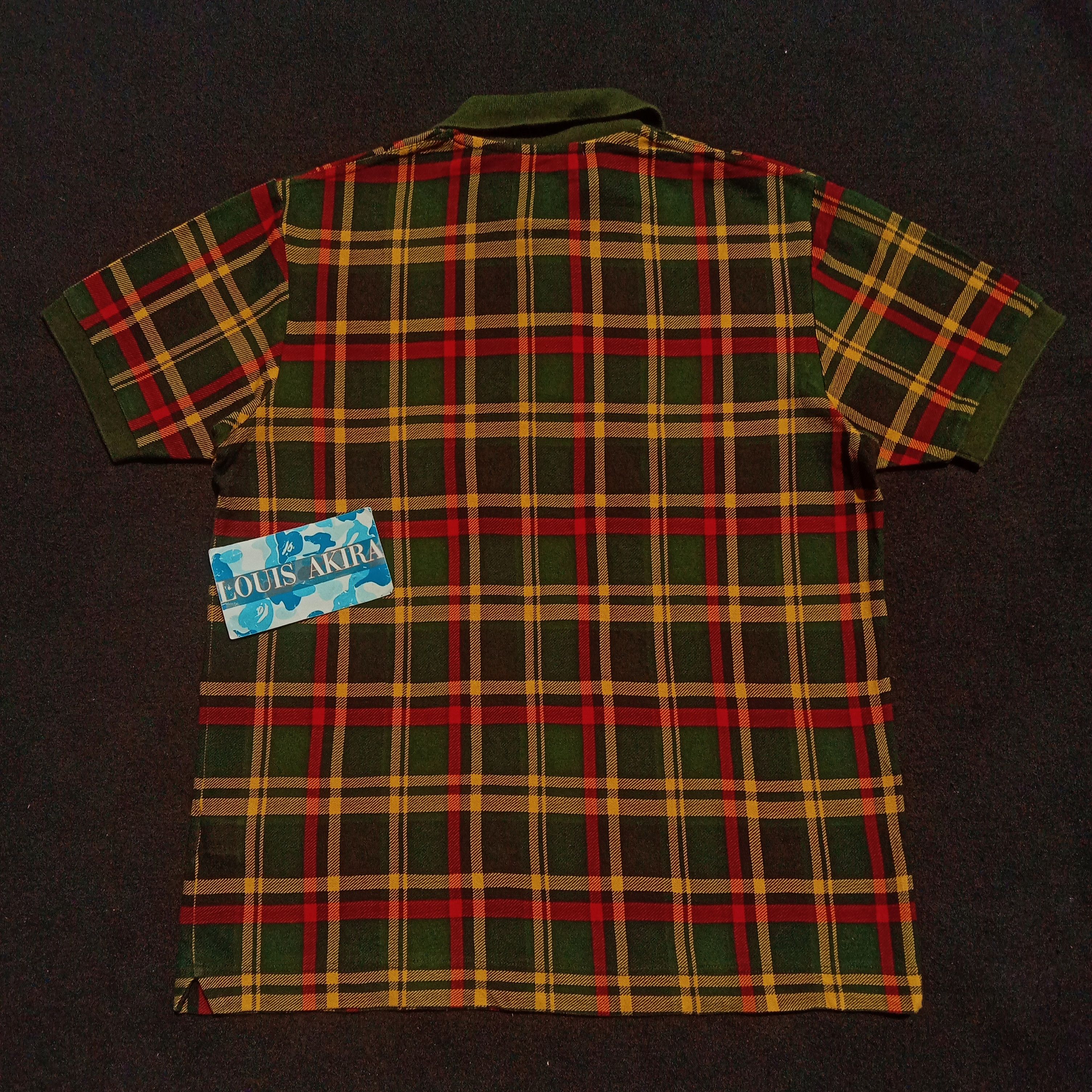Bape 2008 Bape x Isetan Limited Check Polo Size US M / EU 48-50 / 2 - 7 Thumbnail