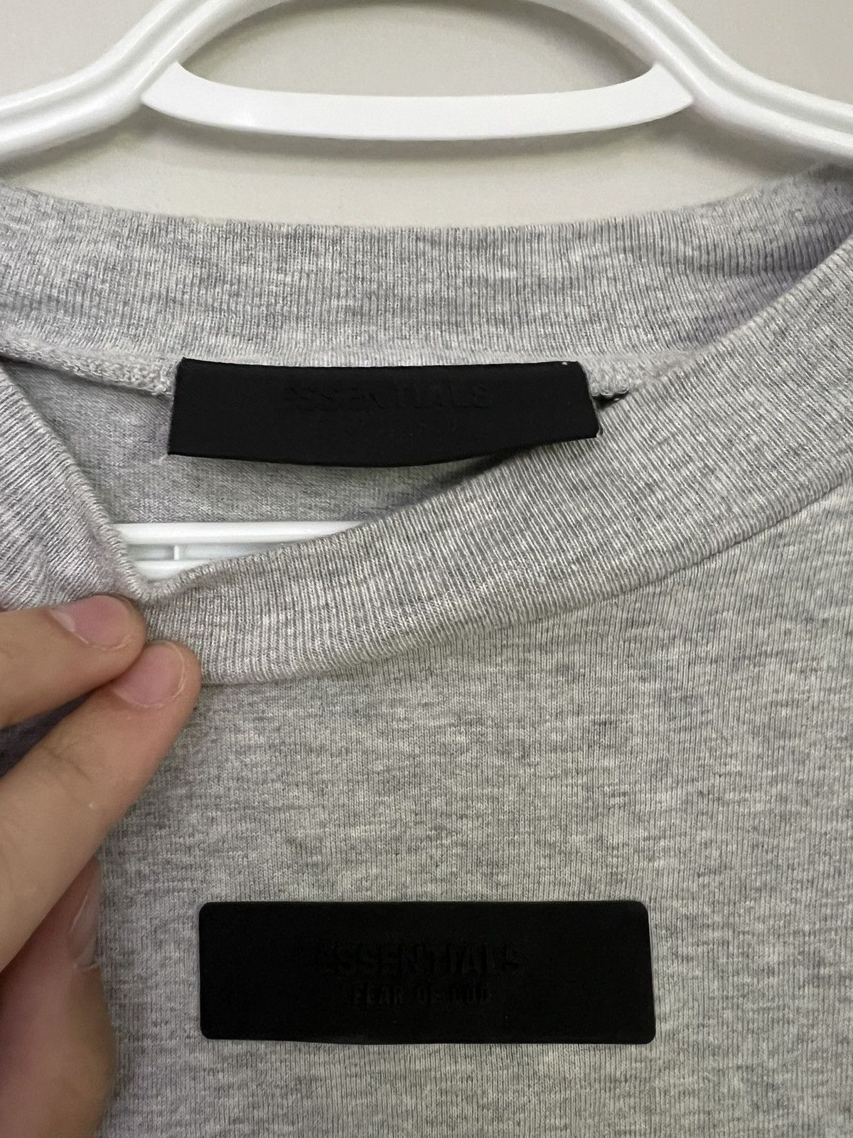Essentials Fear Of God Essentials Men Oversized Grey Shirt Size US L / EU 52-54 / 3 - 2 Thumbnail