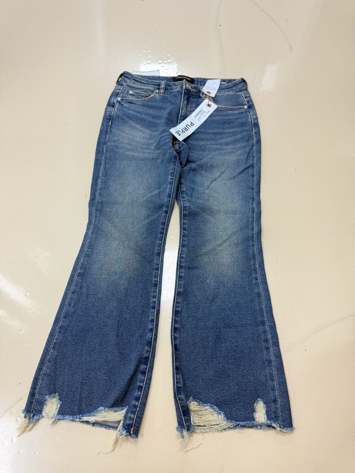 Other Purple Brand Bootcut Diamond Jeans Size 26" / US 2 / IT 38 - 1 Thumbnail