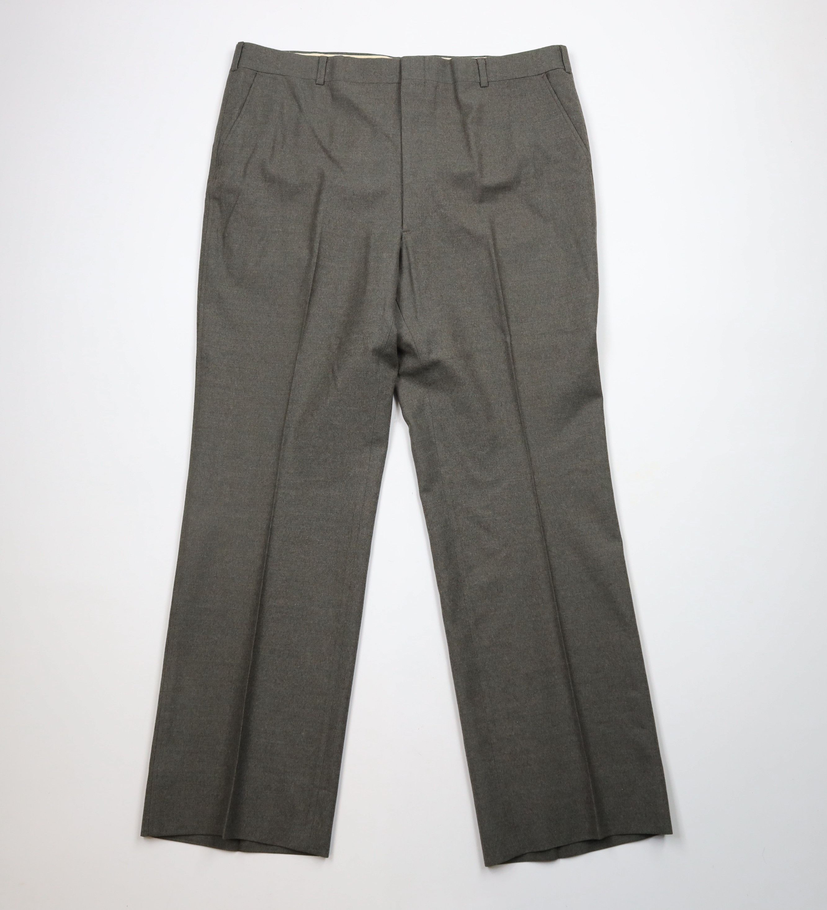 Vintage Vintage 60s 70s Streetwear Bell Bottoms Chino Pants USA Size US 38 / EU 54 - 1 Thumbnail
