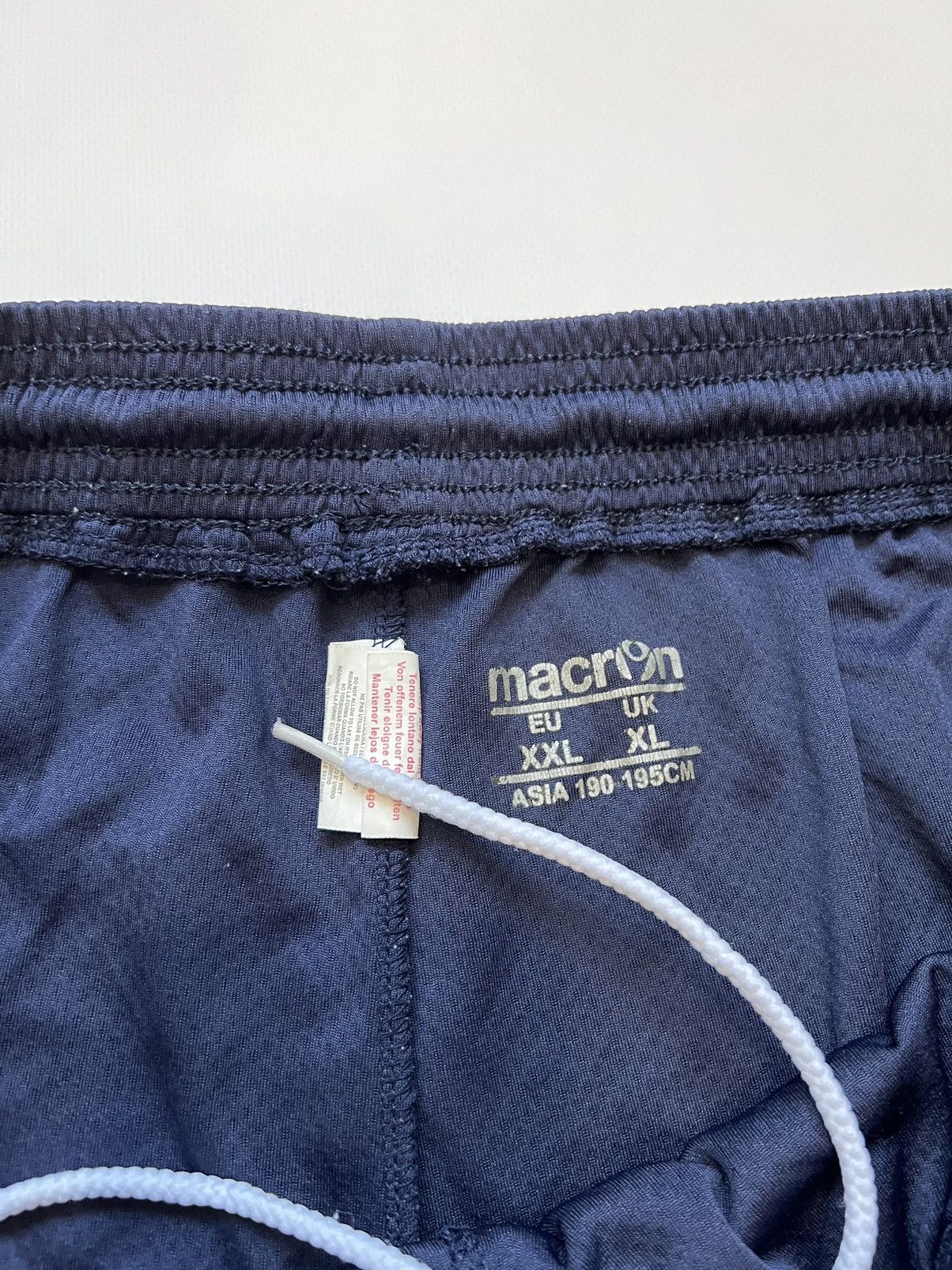 Macron Macron Aston Villa Navy Shorts Soccer Football Size US 36 / EU 52 - 3 Thumbnail