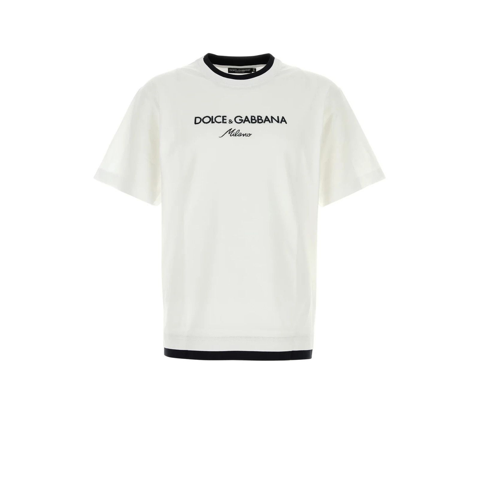 DOLCE & GABBANA White Cotton T-Shirt New & Authentic (Men's