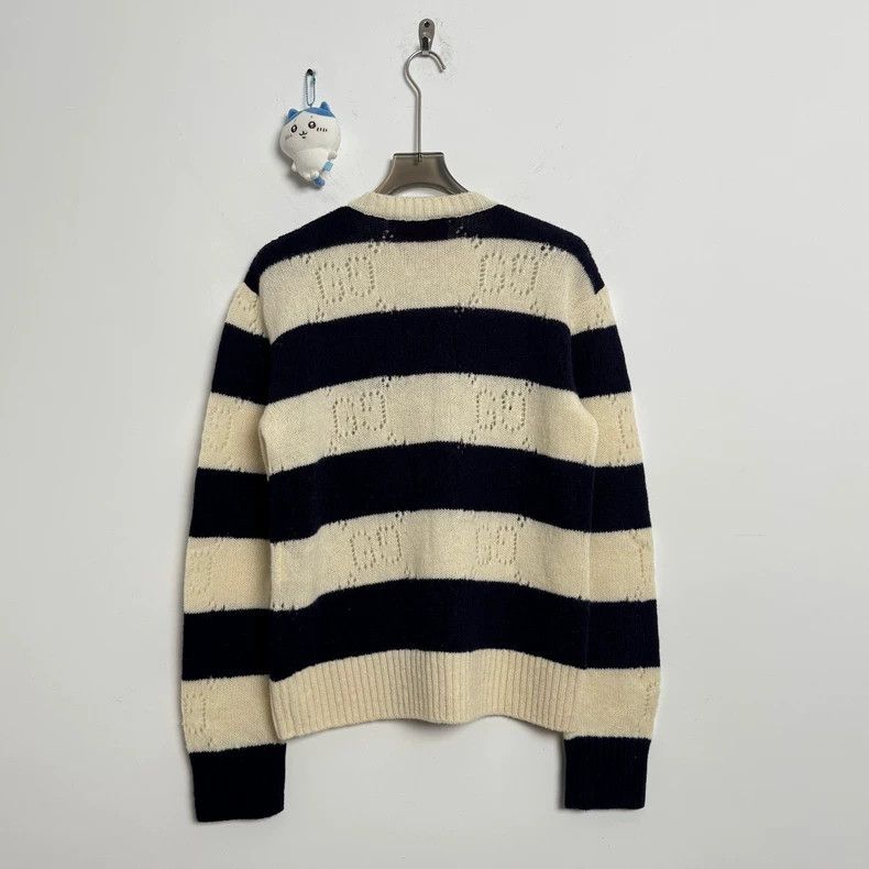 Gucci Gucci Old Flower Tiger Heavy Industry Embroidery Sweater 25 Size US S / EU 44-46 / 1 - 3 Thumbnail
