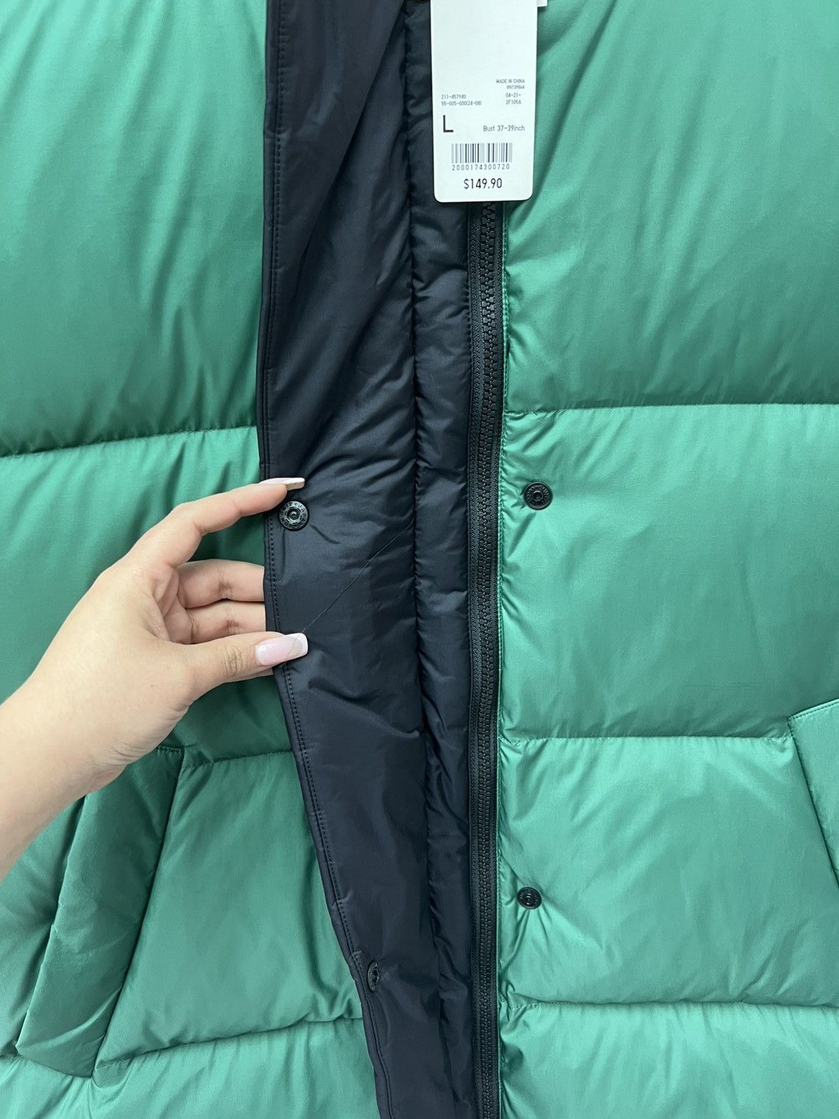 Uniqlo Uniqlo x Marni Oversized Down Green Vest Size US L / EU 52-54 / 3 - 5 Thumbnail