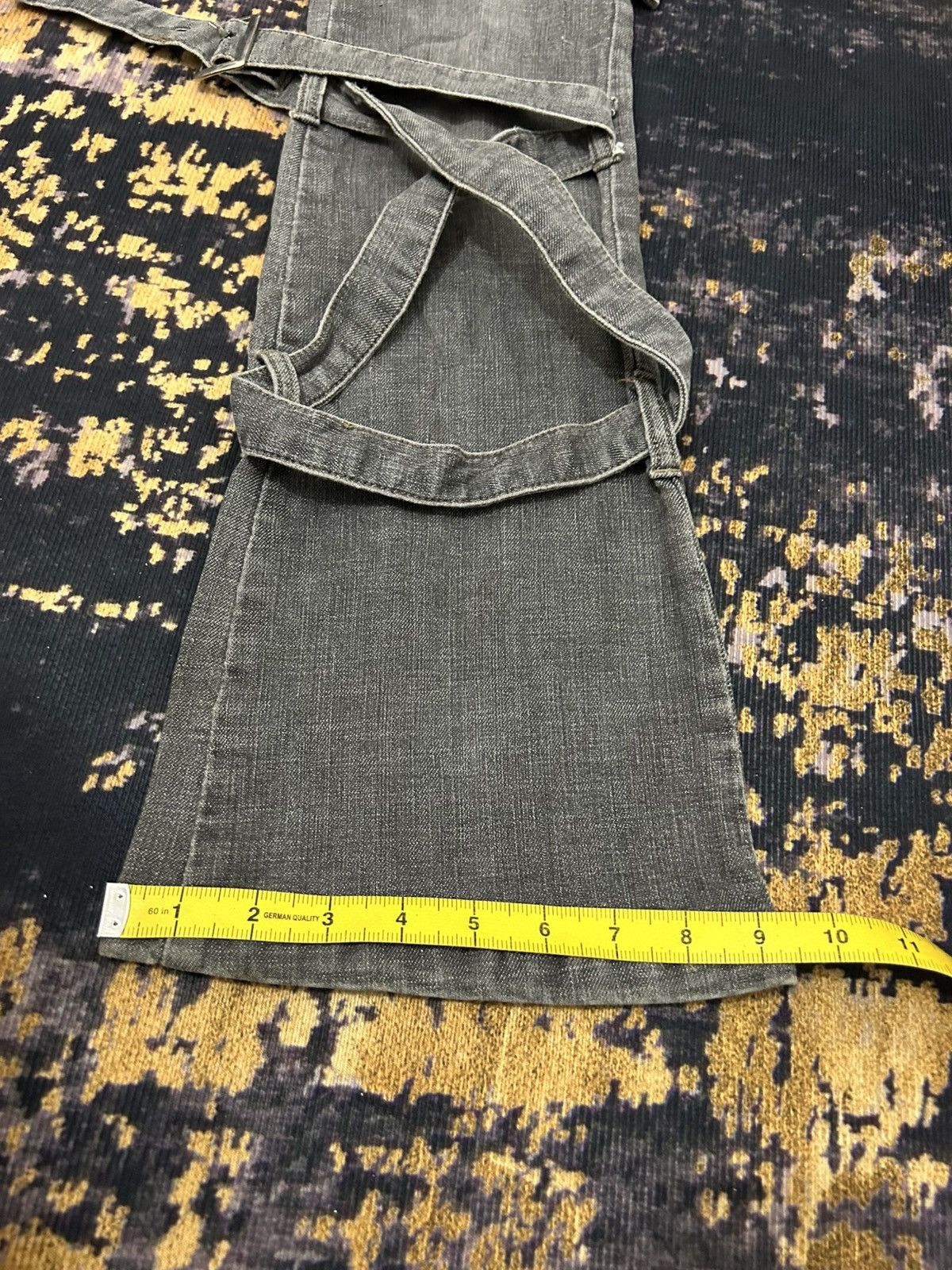 Tete Homme Japanese Bondage Cargo Flare Jeans Size US 30 / EU 46 - 20 Thumbnail