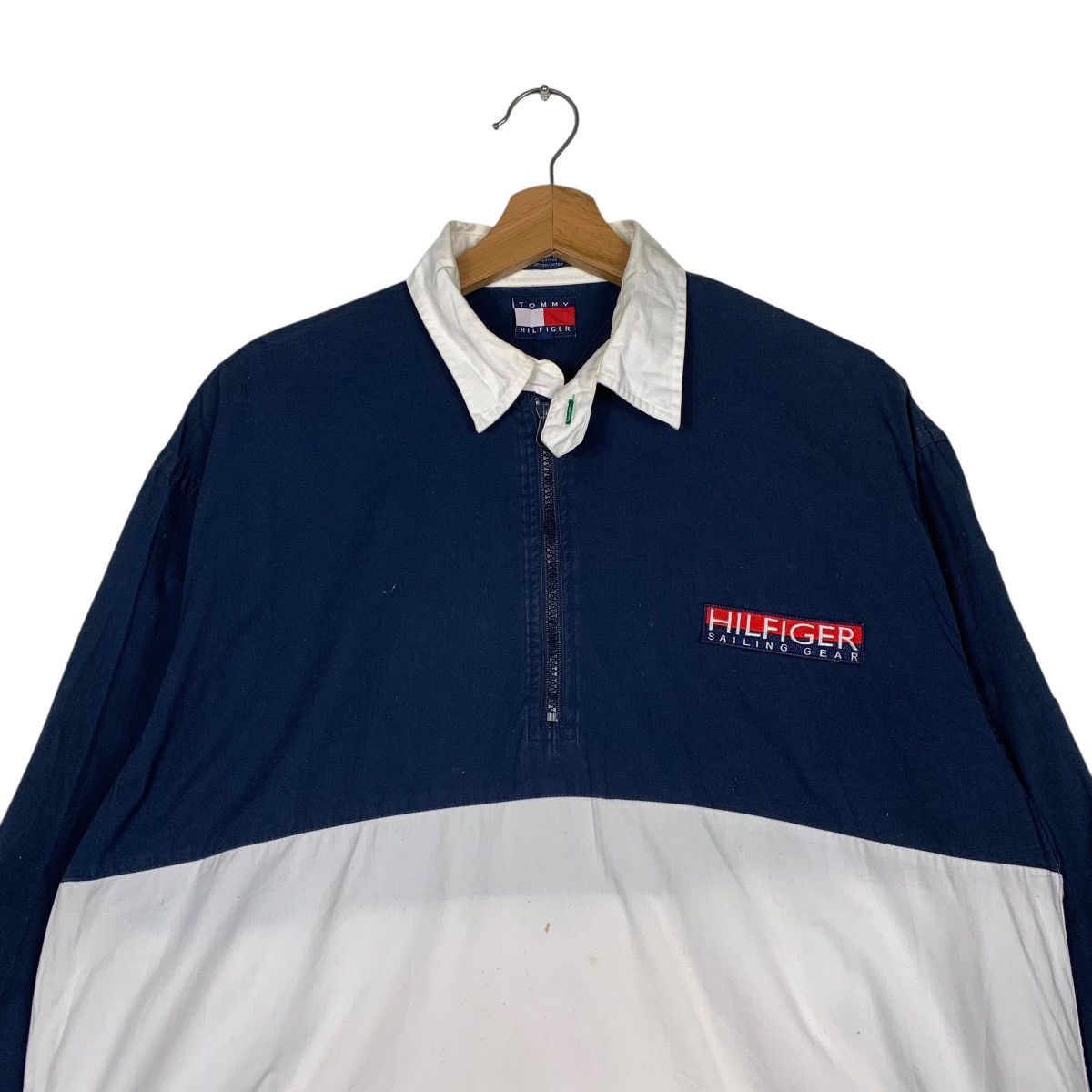 Tommy Hilfiger Tommy Hilfiger Quarter Zipper Shirt Size US M / EU 48-50 / 2 - 2 Thumbnail