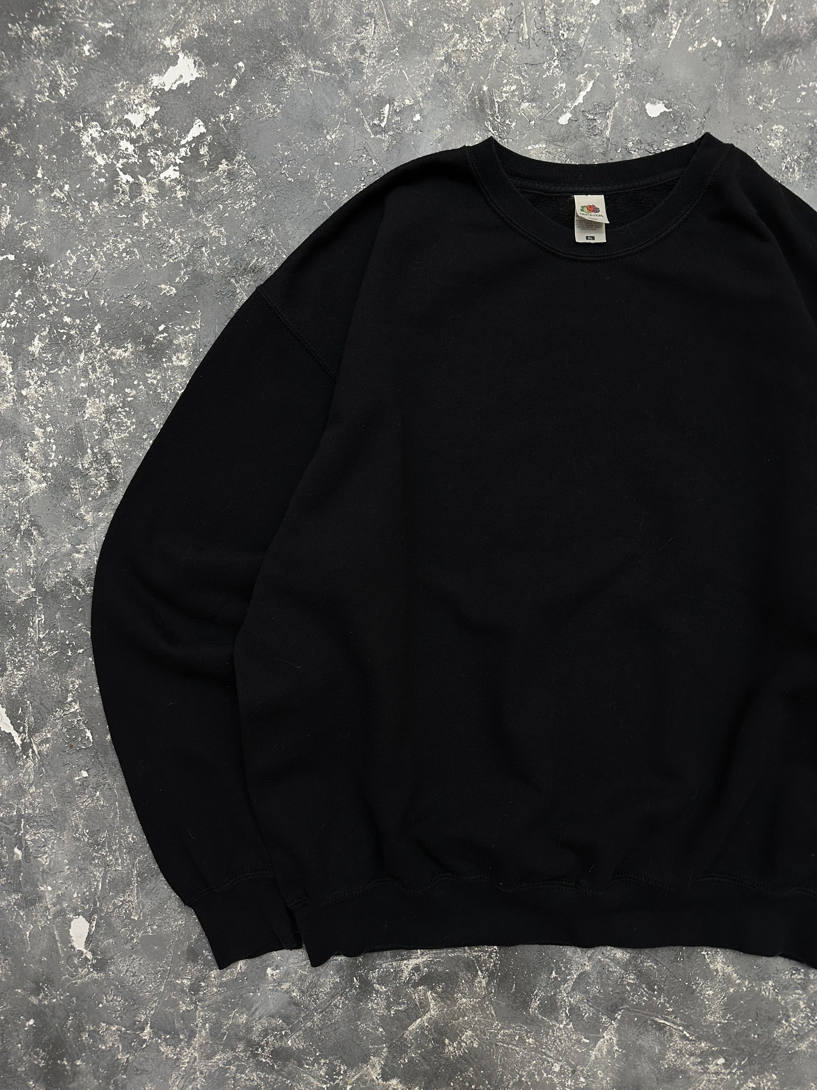 Fruit Of The Loom × Vintage vintage fruit of the loom blank boxy sweatshirt Size US XL / EU 56 / 4 - 2 Thumbnail