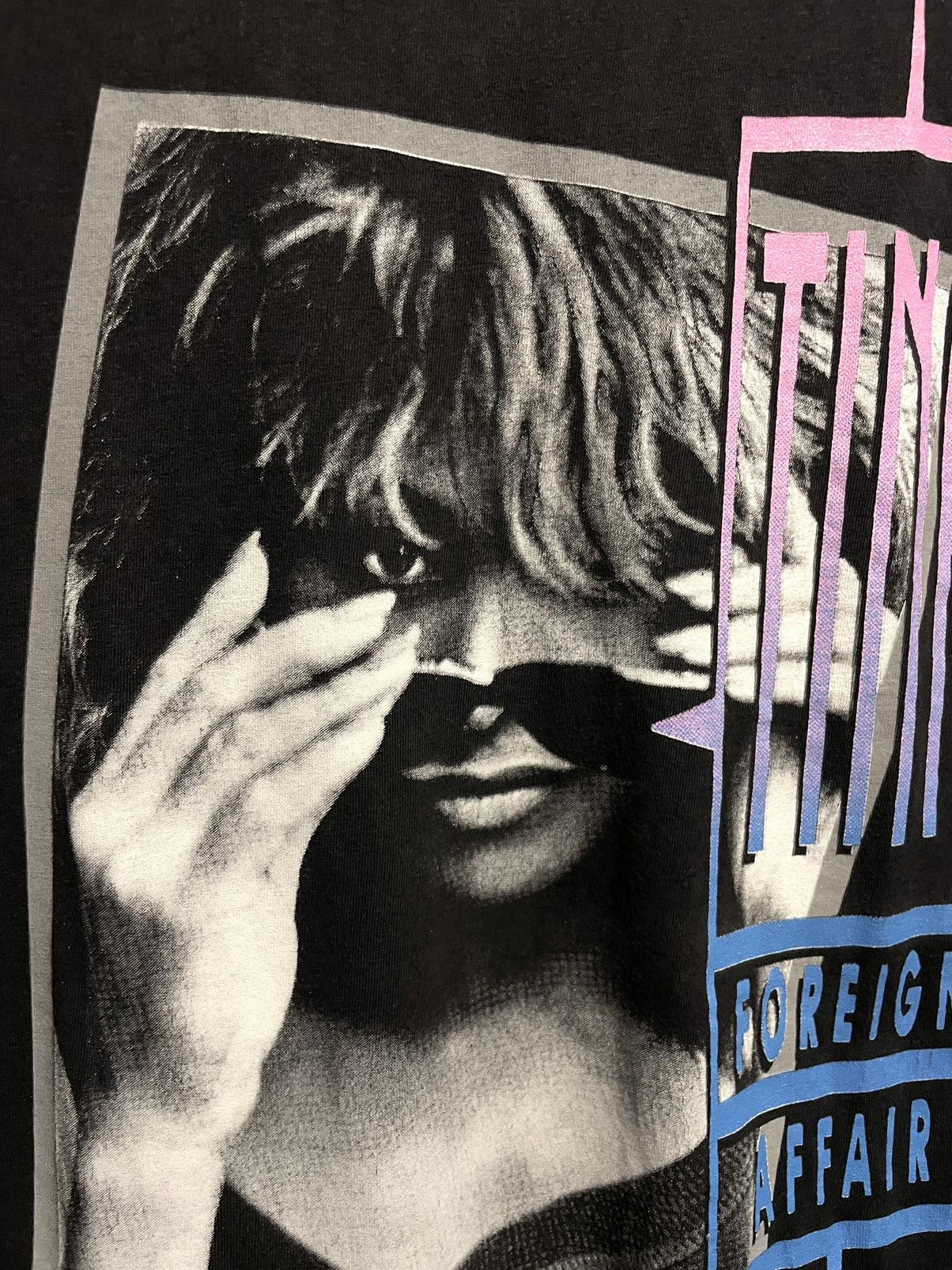 Band Tees Vintage 90s Tina Turner Foreign Affair World Tour T-Shirt Size US L / EU 52-54 / 3 - 6 Thumbnail