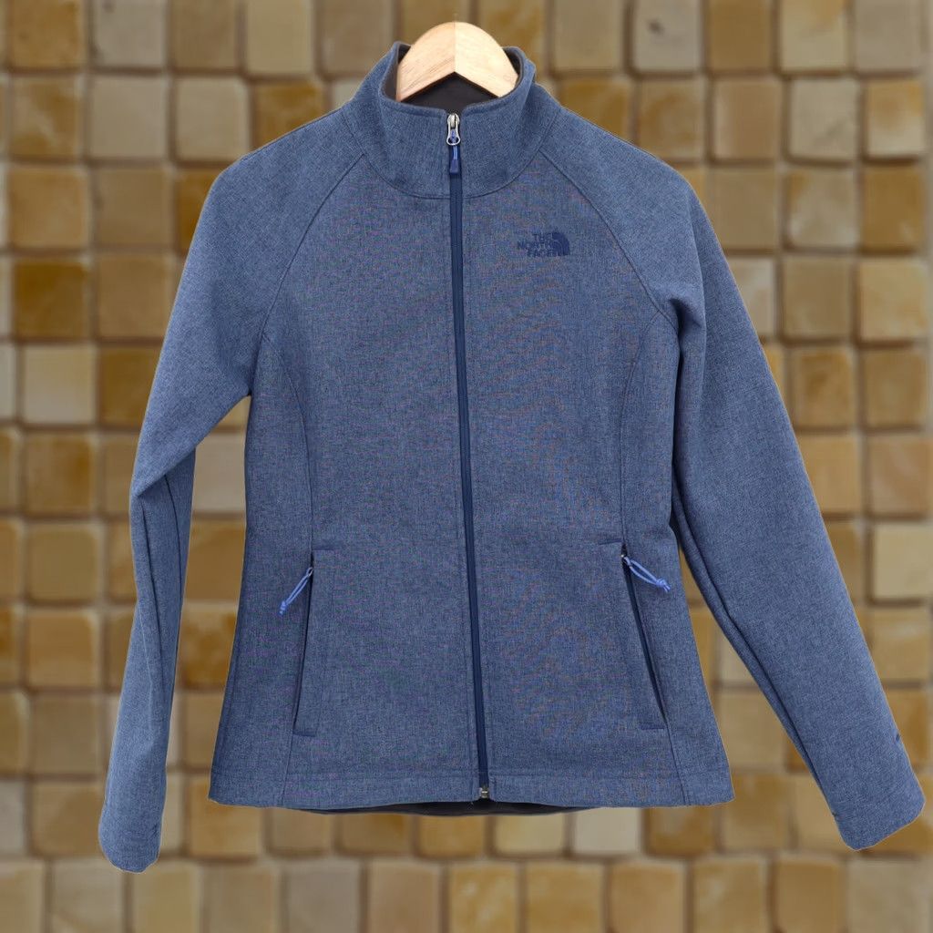 The North Face The North Face Women's Apex Risor Windwall Full Zip Jacket Blue Sz S Size S / US 4 / IT 40 - 1 Thumbnail