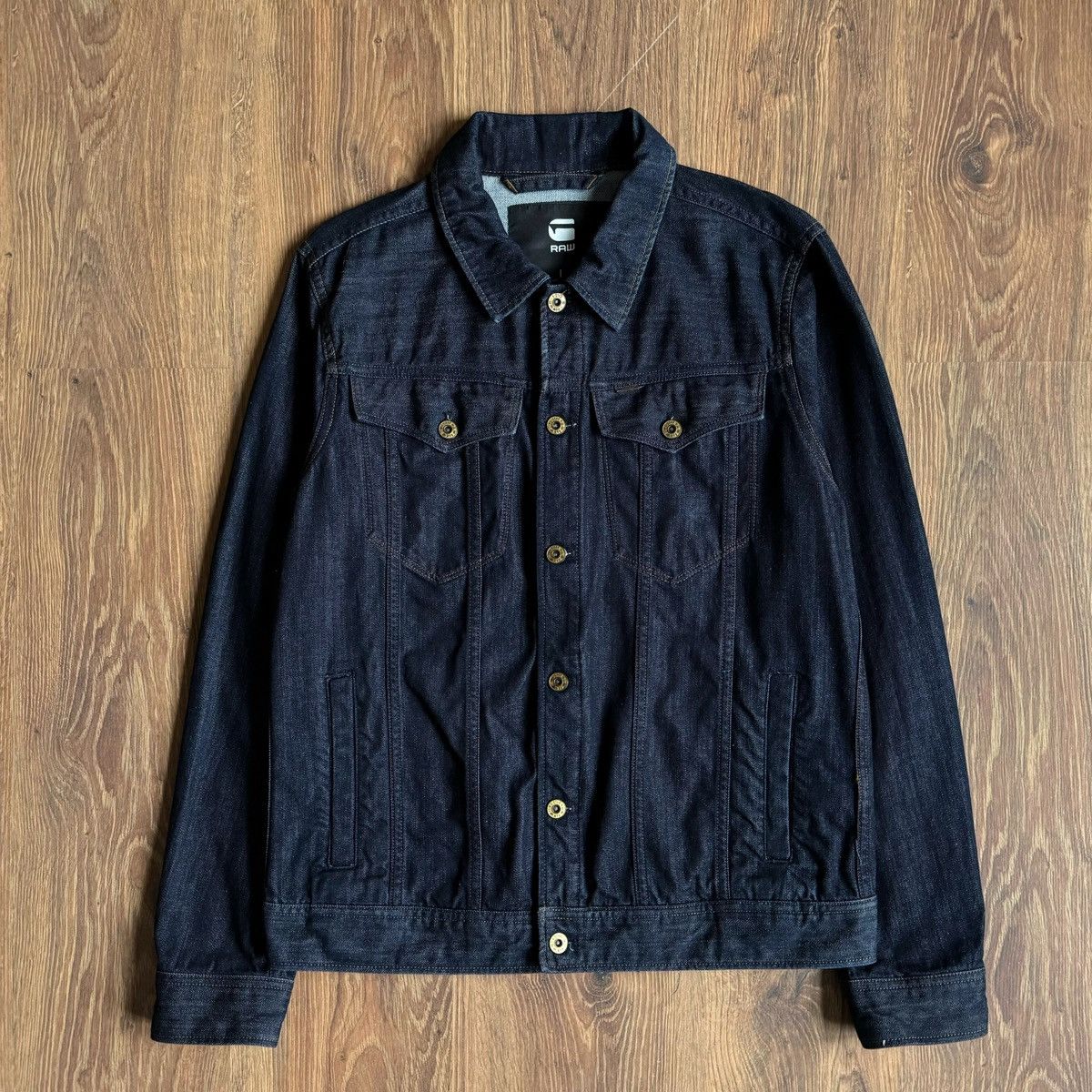 G-Star 3301 Deconstructed 3D Slim Jacket Raw Jeans Denim