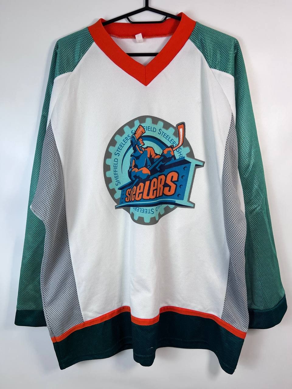 Other SHEFFIELD STEELERS ICE HOCKEY JERSEY VINTAGE SHIRT SIZE L Size US L / EU 52-54 / 3 - 1 Thumbnail