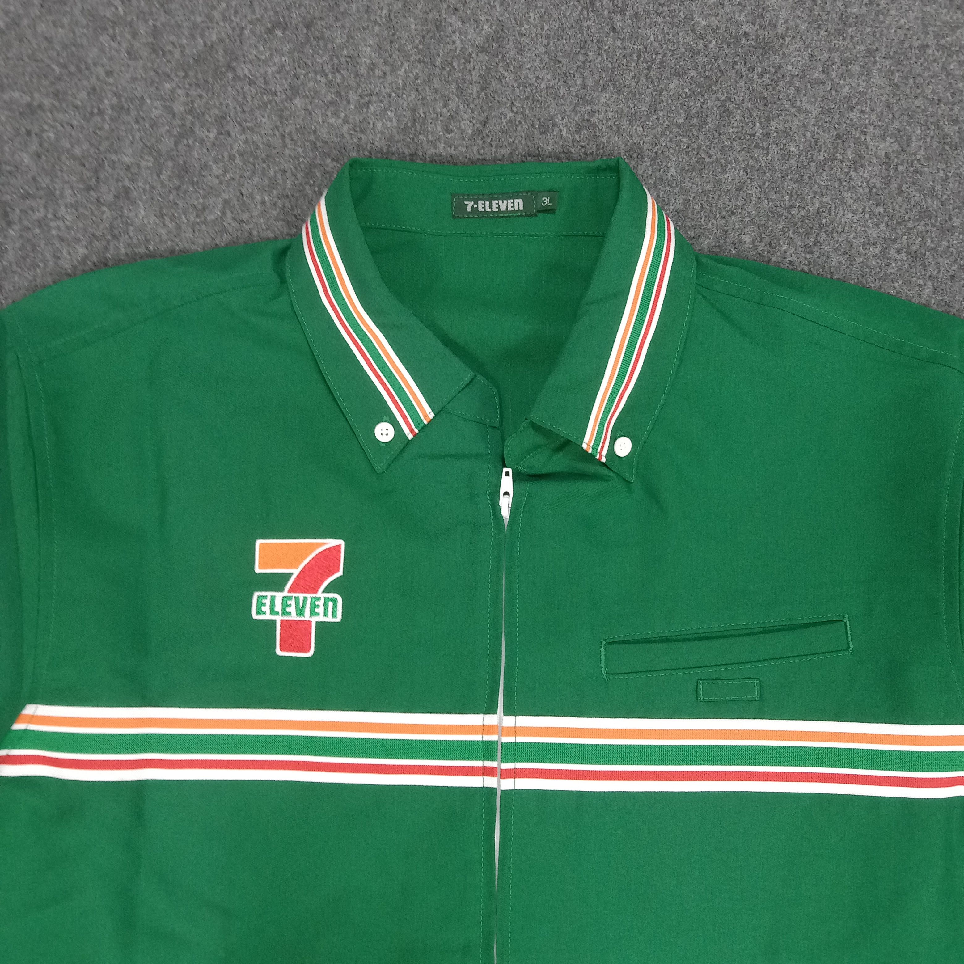 Japanese Brand × Vintage 7 Eleven Japanese Brand Uniform Jacket Size US L / EU 52-54 / 3 - 2 Thumbnail