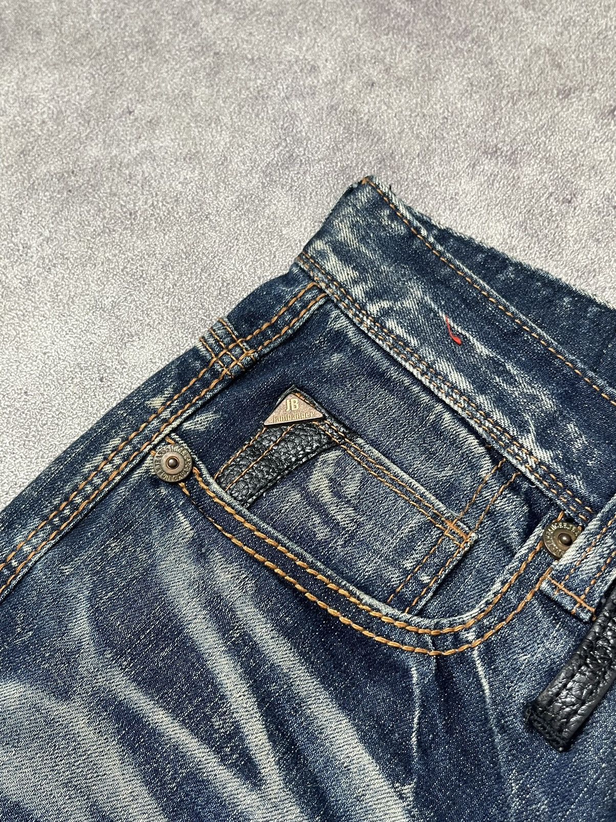 Hysteric Glamour JAMBANGEE straight fit faded acid jeans Size US 33 - 6 Thumbnail