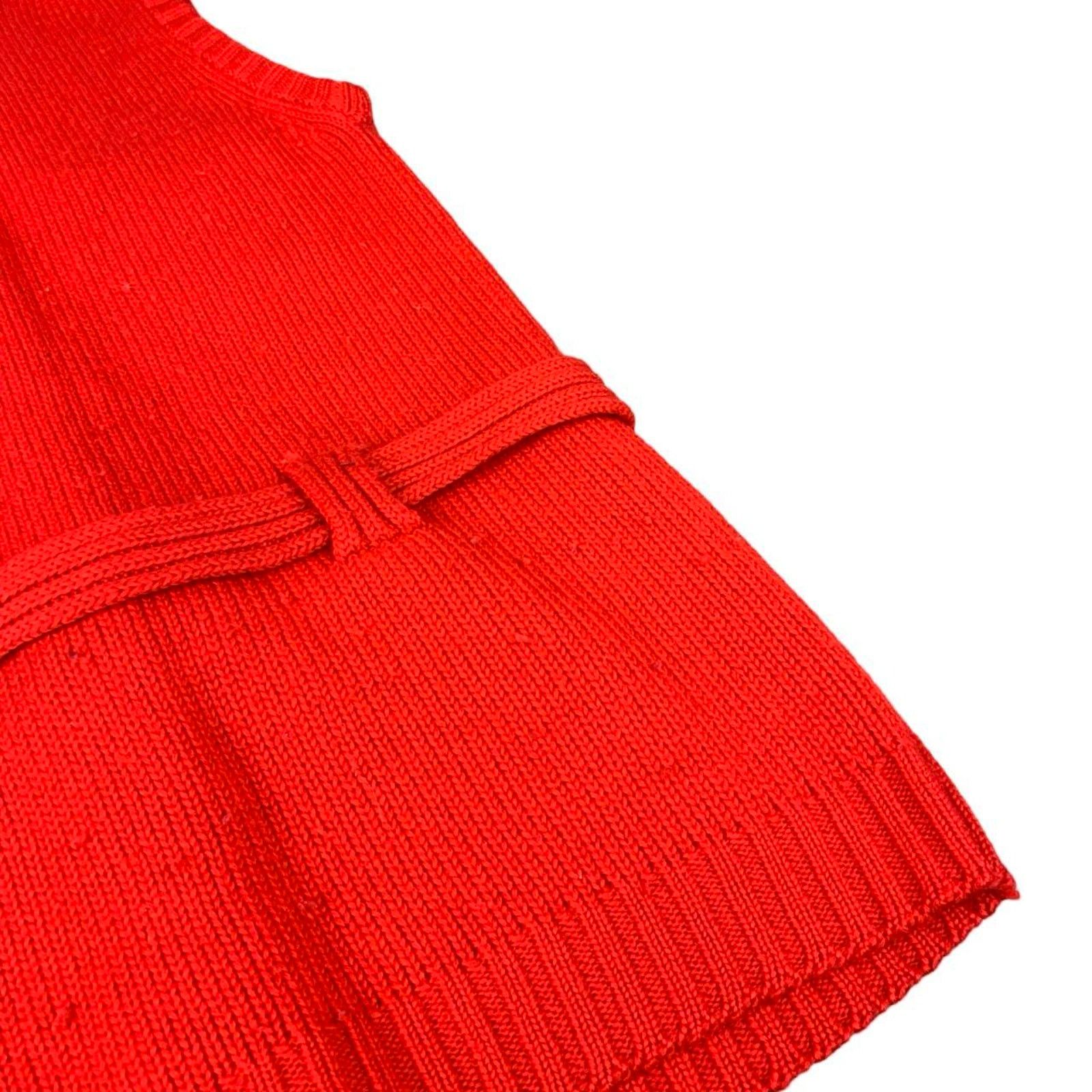 Vintage Vintage 60s Knit Wool Cardigan Coquette Retro Mini Dress Size L / US 10 / IT 46 - 5 Thumbnail